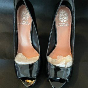 Vince Camuto Black Patent Pumps